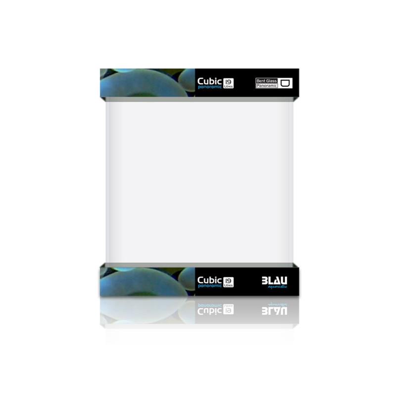 Acvariu 10 litri Blau Cubic Panoramic 10 20x20x25 cm - imagine 4